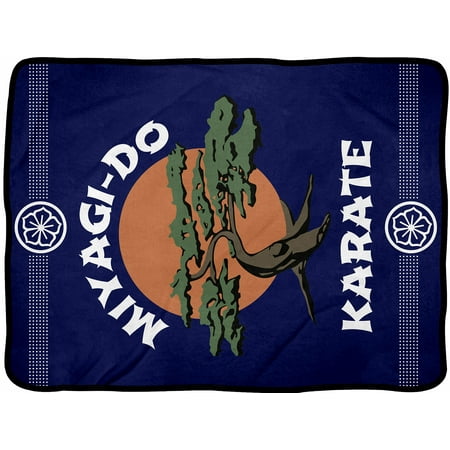 Cobra Kai Miyagi-Do Karate Dojo Logo 46" x 60" Fleece Blanket Plush Throw