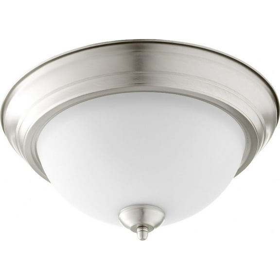Quorum Lighting - Two Light Ceiling Mount - 2 Light Flush Mount in Traditional