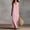Pink, variant on Women's Cotton Linen Dress Casual Summer Sleeveless Dress Loose Split Solid Color Maxi Dresses White