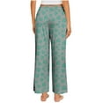 thumbnail image 6 of Oksale Womens Pajama Pants Soft Comfy Stretch Sleep Lounge Pants Cute Graphic Sleepwear Elastic Drawstring Pj Pants Casual Wide Leg Sleepwear Pants 2025 Gray S, 6 of 6