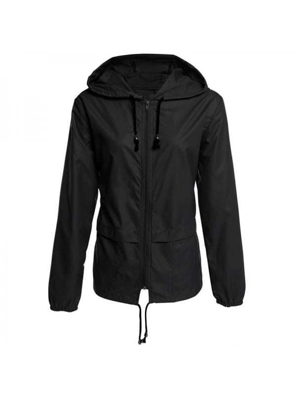 ladies white waterproof jacket