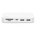 thumbnail image 1 of Adaptador Multimedia Belkin 6 Puertos USB-A USB-C SD 3.0 Micro SD Gigabit Eth Blanco, 1 of 11