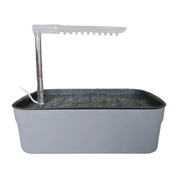 braveheart Electric Birds Bathtub Shower Reusable for Grey Gray African Water Bowl Budgerigar Gray 32x22x26cm