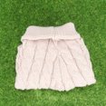thumbnail image 3 of EeaseMX Suéter fino, disfraz de moda para mascotas, ropa de punto, suministros para cachorros de perro (beige, talla XL), 3 of 7