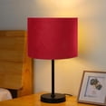 thumbnail image 4 of Shade De Lámpara Ovalada, Pantalla De Lámpara De Tela Para Lámpara De Mesa, Luz Suave, E27 E14 Compatible, Estilo Moderno, Instalación Fácil, Uso Práctico, Adecuado Para El, 4 of 7