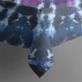 thumbnail image 5 of Colorful Tie Dye Pattern Square Tablecloth,Waterproof Square Table Cover,Wipeable Spillproof Washable Table Cover for Home Kitchen Party Decor 60"x60"(152x152cm), 5 of 6