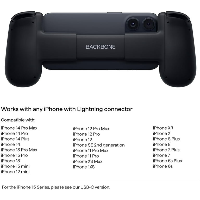 Mobile Gaming Accessory: Backbone One Lightning - Walmart.com