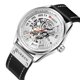 thumbnail image 1 of Reloj Curren Masculino 8299 Estilo Mecánico Blanco 47 mm 30m, 1 of 3