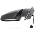 thumbnail image 4 of For Chevy Equinox 2010 2011 Door Mirror Driver Side | Power | Non-Heated | Black | Textured | Replacement For 20858707 | GM1320386, 4 of 5