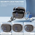 thumbnail image 3 of [Funda protectora] TPU transparente TUDIOW para auriculares Bose Ultra Open, 3 of 7
