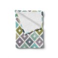 thumbnail image 2 of Modern Soft Flannel Fleece Throw Blanket, Seamless Geometrical Rhombus Pointed Triangle Like in Doodle Style Pattern Image, Cozy Plush for Indoor and Outdoor Use, 50" x 70", Multicolor, by Ambesonne, 2 of 6