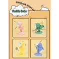 thumbnail image 5 of Naittoop Mini Dinosaur Night Light with Magnetic Base 3.7in Cute LED Desk Lamp with Adjustable Phone Stand Portable Reading Table Light for Students Bedroom Dorm Blue, 5 of 6