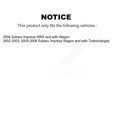 thumbnail image 2 of TOR Front Rear Suspension Stabilizer Bar Link Kit for Car Subaru Impreza - Left Right Side (Driver Passenger) KTR-102115, 2 of 2