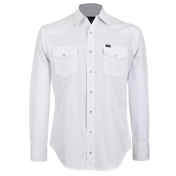 Camisas vaqueras wrangler para hombre hotsell