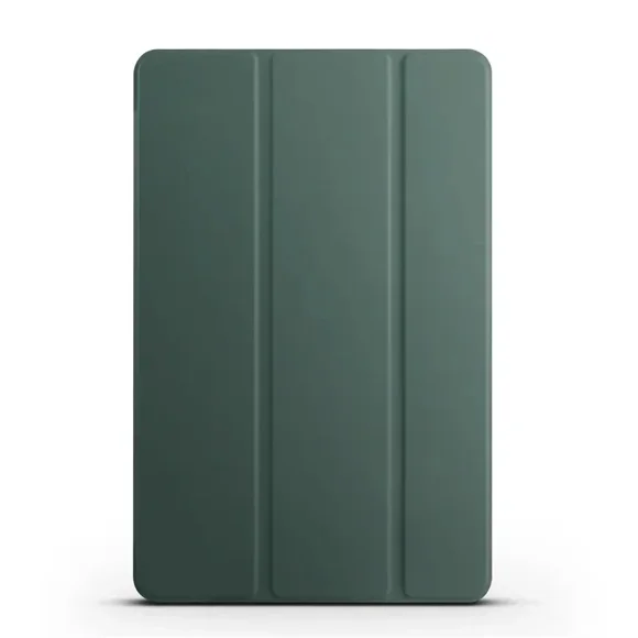 For Samsung Tab A9 Case 8.7 inch PU Leaher Tri-folding Stand Tablet Cover For Galaxy Tab A9 8.7" 2023 Case SM-X110 X115 X117 DarkCyan Tab A9 8.7inch 2023
