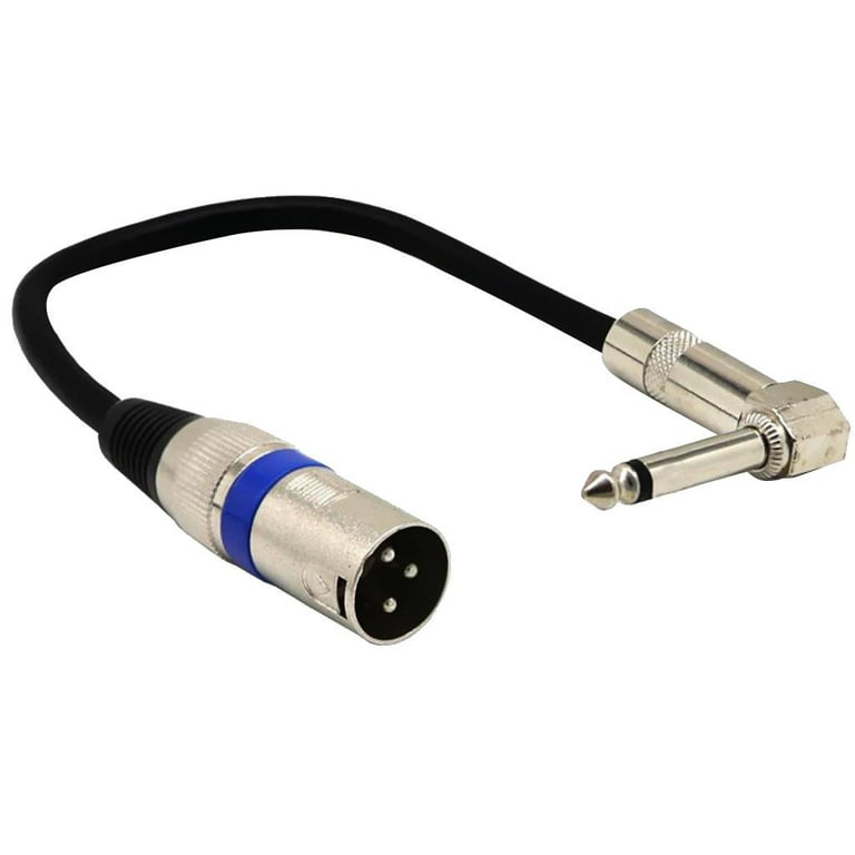 3.5mm 90 Trs Xlr Male Cable, Xlr Elbow Jack Adapter