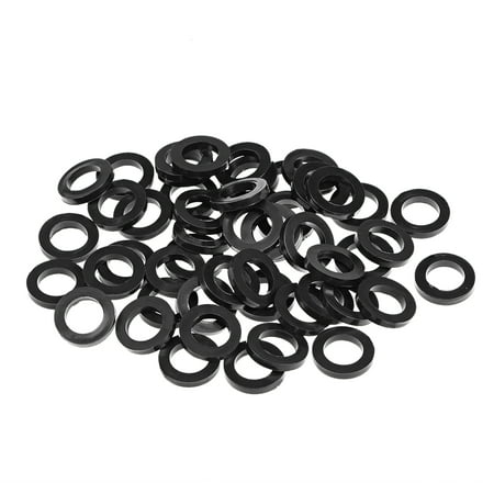 

Uxcell 16mm O.D. 10mm I.D. 2.5mm Thick Rubber Flat Washer Gaskets 50 Count