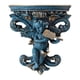 thumbnail image 1 of Estante flotante decorativo con escultura de ángel para pared, decoración del hogar, estatua de resina, organizador de figuras para florero, guardería Azul con violín, 1 of 8