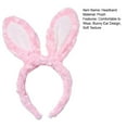 thumbnail image 7 of Skymirror Women Headband Bunny Ear Design Non-slip Lovely Cartoon Headpiece Rabbit Ears Headband Hair Accessories, 7 of 7