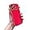Red, variant on Side Plating Double Love Wave Large Window Case with Curly Wave Bezel, Full Wrap Lens Case, Drop Proof, for iPhone 15 14 13 12 11 Pro Max Plus Phone Case (Red,iPhone 14 Plus)