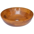thumbnail image 1 of vidaXL Basin Solid Teak Wood Φ40x10 cm, 1 of 5