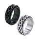 thumbnail image 4 of Anillo de cadena giratorio con nudo celta para hombre en acero inoxidable RC-563, 4 of 5