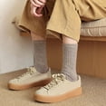 thumbnail image 6 of Mens Wool Socks Cotton Crews Socks Dress Socks Thermal Thick Hiking Socks Winter Warm Boot Socks for Cold Weather Gifts, 6 of 8