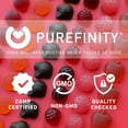 thumbnail image 3 of PUREFINITY Fiber Gummies for Adults with Inulin FOS Chicory Root, Sugar Free, Digestive & Constipation Relief, 60 Gummies, 3 of 6
