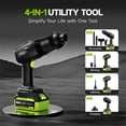 thumbnail image 2 of Handheld Car Vacuum Cordless, Portable Cars Vacuum Cleaner with 40000Pa High Power & Suction, Powerful 4-in-1 Hand Held Air Duster Fast Cleaning for Car,Home,Office,Pet Hair (Green), 2 of 7