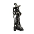 thumbnail image 3 of Figura decorativa de Halloween, estatua de bruja, escultura coleccionable Toma una escoba, 3 of 9