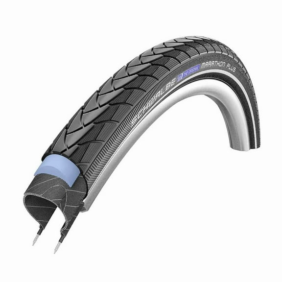 Schwalbe Marathon Plus 700x25c Tire Wire Bead Black/Reflective SmartGuard