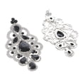 thumbnail image 2 of Large Rhinestone Drop Earrings, 2 of 2