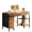 Rust, variant on CONCETTA 55 inch Computer Desk with 6 Drawers & 2 Open Shelves, Modern Home Office Desk with Storage, Writing Study Desk for Bedroom, Workspace，White