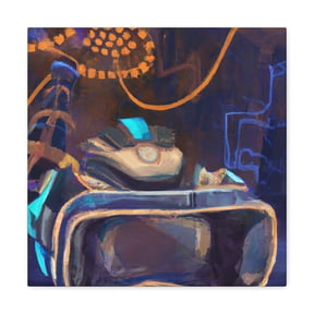 Into the Digital Void - Canvas