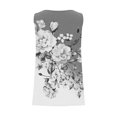 thumbnail image 5 of Vivianyo HD Trendy Women's Sleeveless Tank Tops Women's Fashion Casual Collar Comfortable Loose T-shirt Sleeveless Top, 5 of 5