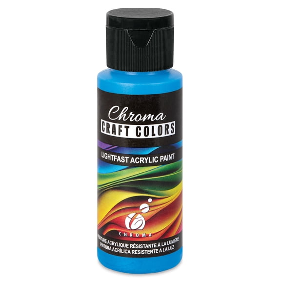 Chroma Craft Colors Acrylic Paint - Metallic Under the Sea, 2 oz