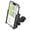Black(Tracker), variant on idoove Metal Bike Phone Mount with Hidden AirTag Slot, Anti-Theft Bicycle Handlebar Holder