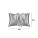 thumbnail image 3 of Funda de almohada de satén para cabello y piel, juego de 2 fundas de almohada de tamaño estándar y paquete de 2 fundas de almohada de satén suave (50,8 x 76,2 cm), 3 of 7