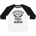 thumbnail image 3 of Inktastic Handpicked for Earth By My Nonna in Heaven with Angel Wings Boys or Girls Toddler T-Shirt, 3 of 5