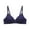 Blue, variant on Balconette Bra, Comdrip High Support Bras for Women Adjustable Strap Full Coverage Up Bras Comfortable No Underwire Wireless Bras Lightly Lined Bra Black 34