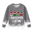 thumbnail image 5 of Quealent Kids & Toddler Girls Boys Pajamas 2 Piece Pjs Set Soft Cotton Sleepwear (Grey, 3-4 Years), 5 of 6