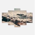 thumbnail image 2 of Sky above Dark Heavy Clouds - Contemporary Landscape Canvas Art, 2 of 3