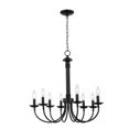 thumbnail image 6 of Trans Globe Lighting - Four Light Chandelier-Brushed Nickel Finish, 6 of 7