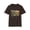 Dark Chocolate, variant on Montana Scenic T-Shirt — Mountain Lake Sunset Landscape Graphic Design Unisex 100 Cotton Gildan T-Shirt
