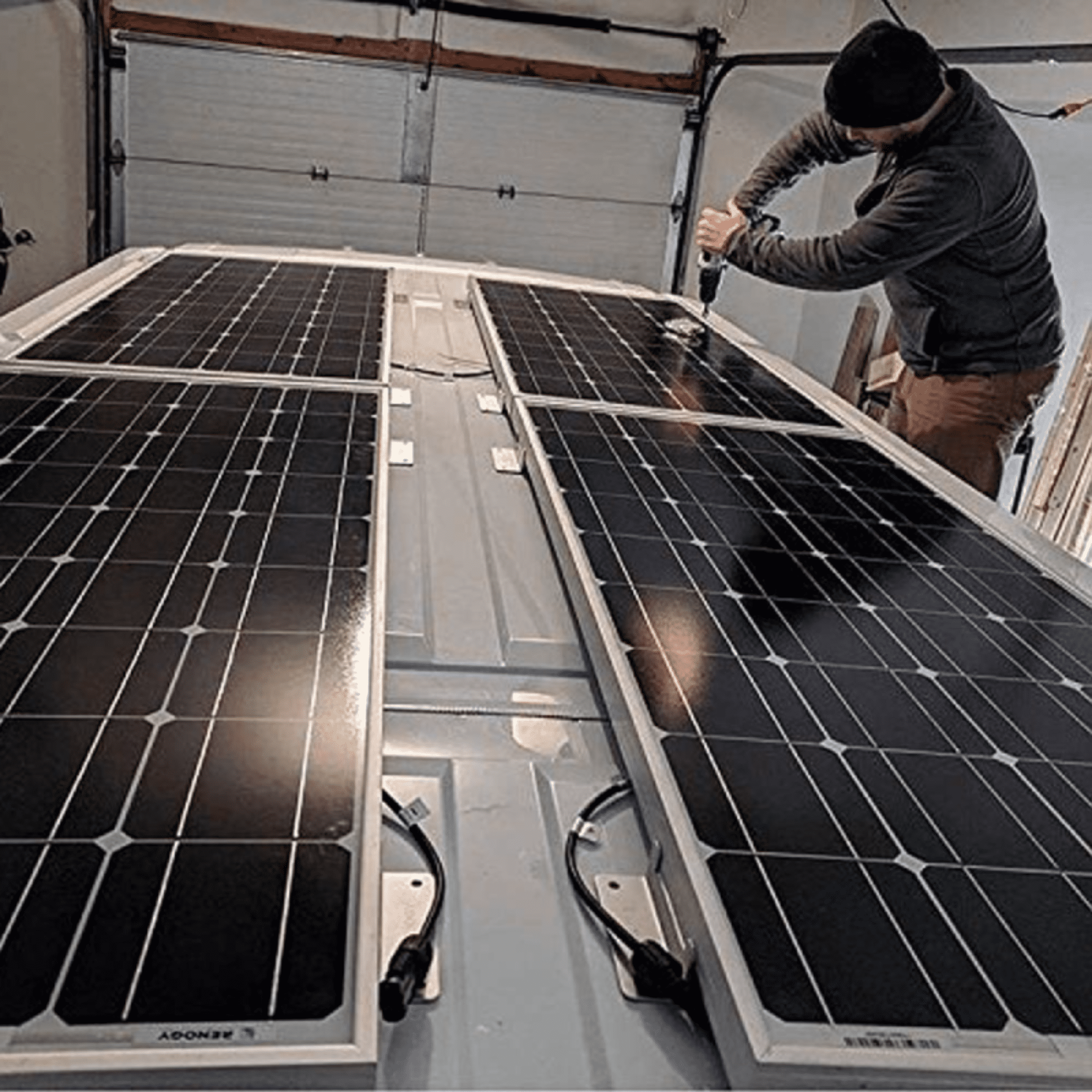 4 Sets of Solar Panel Mounting Z Brackets Lightweight Aluminum Corrosion-Free Construction for RVs, Trailers, Boats, Yachts, Wall and Other Off Gird Roof Installation
