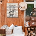 thumbnail image 2 of Funny Thou Shalt Not Poop in The Camper Canvas Wall Art Prints Artwork Signs Framed for Camper Decor RV Room Bathroom Trailer RV Decor, 11 X 14 inch, Campers Lover Gifts, Camper Canvas Wall Decor, 2 of 5