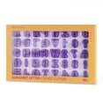 thumbnail image 4 of unbranded 40Ud Cortadores De Galletas Letras Y Números Con Superficie Antiadherente Morado, 4 of 4