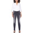 thumbnail image 2 of Jeans NYDJ Pierna recta Marilyn para mujer gris 4, 2 of 2