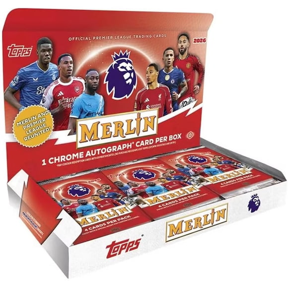 2026 TOPPS Merlin Premier League Hobby Box