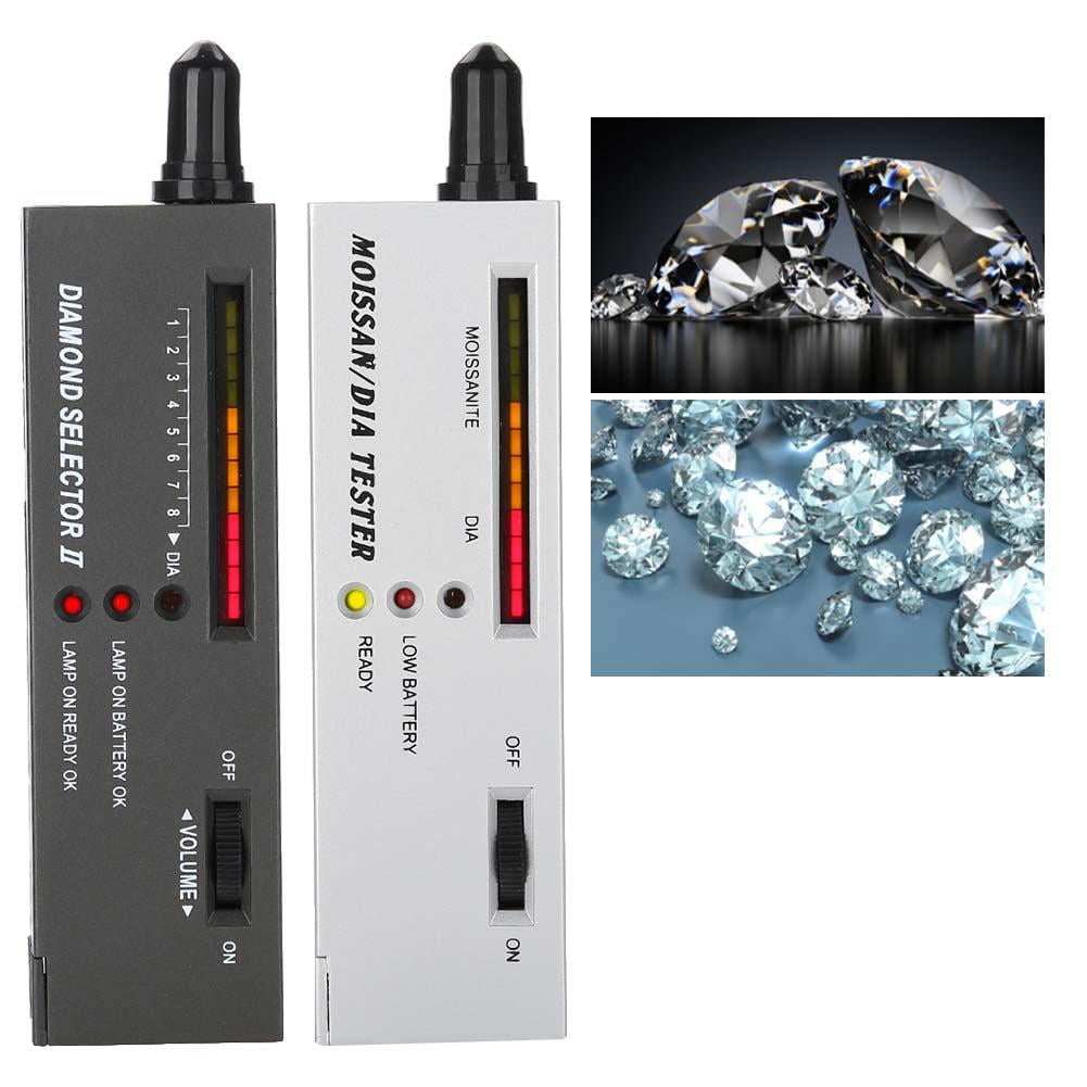 Professional Moissan LED Indicator Tester for Gemstone Novice and Expert Testing selector Salmue Jewelry Diamond Tester Selector,Moissanites Detector Pen,High Accuracy Portable Diamond Tester